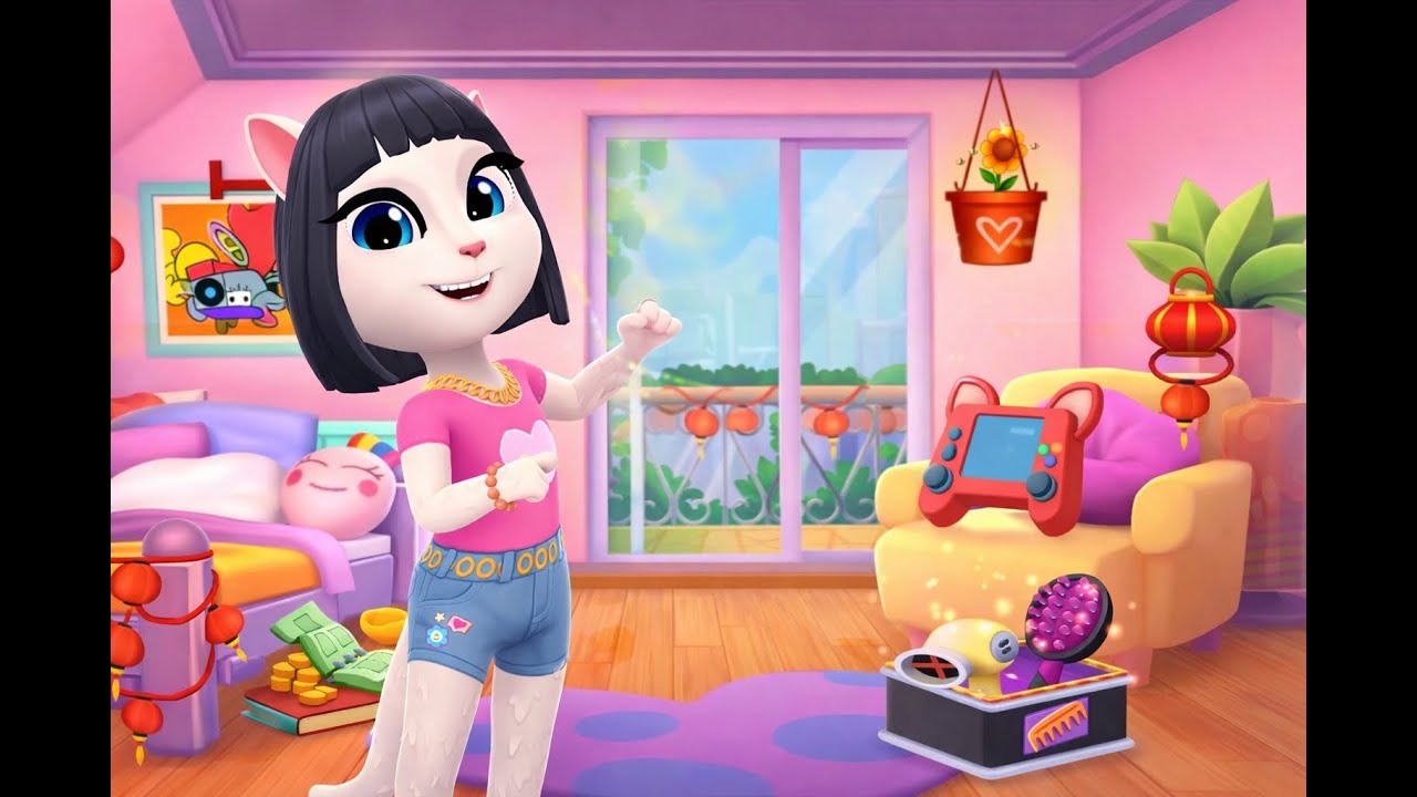 talking angela gameplay