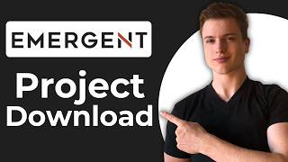 How To Download Your Project From Emergent AI (Quick Guide)