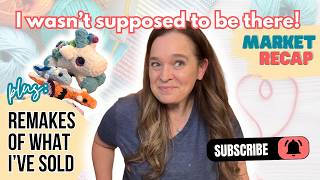 Another Summer Crochet Market Recap?? What Sold & How Much I Made + Plushies I Crocheted this Week!