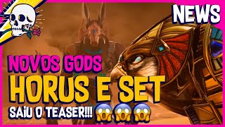 TEASER NOVOS GODS HORUS E SET - Two Gods Will Rise - SMITE - PT/BR - #SMITE #SMITEPS4