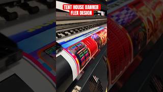 Tent House Banner Flex Design in CorelDRAW | Banner Printing #shorts #ytshorts #prajapatigfx