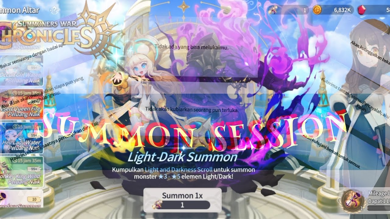 Summoners War Chronicles : SUMMON SESSION!!!