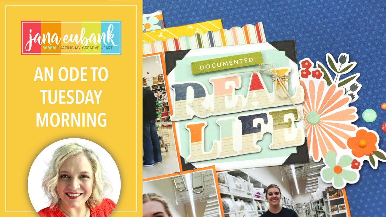 Scrapbooking the Workplace with Simple Stories For the Record collection