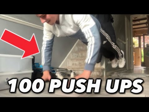 100 PUSH UPS A DAY CHALLENGE - YouTube