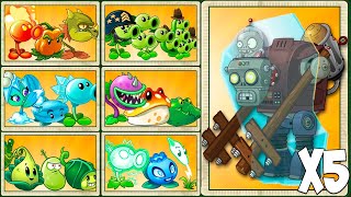 PvZ 2 Random Team Plants Vs Team Frozen Gargantuar - Which Team Plant 's Best?