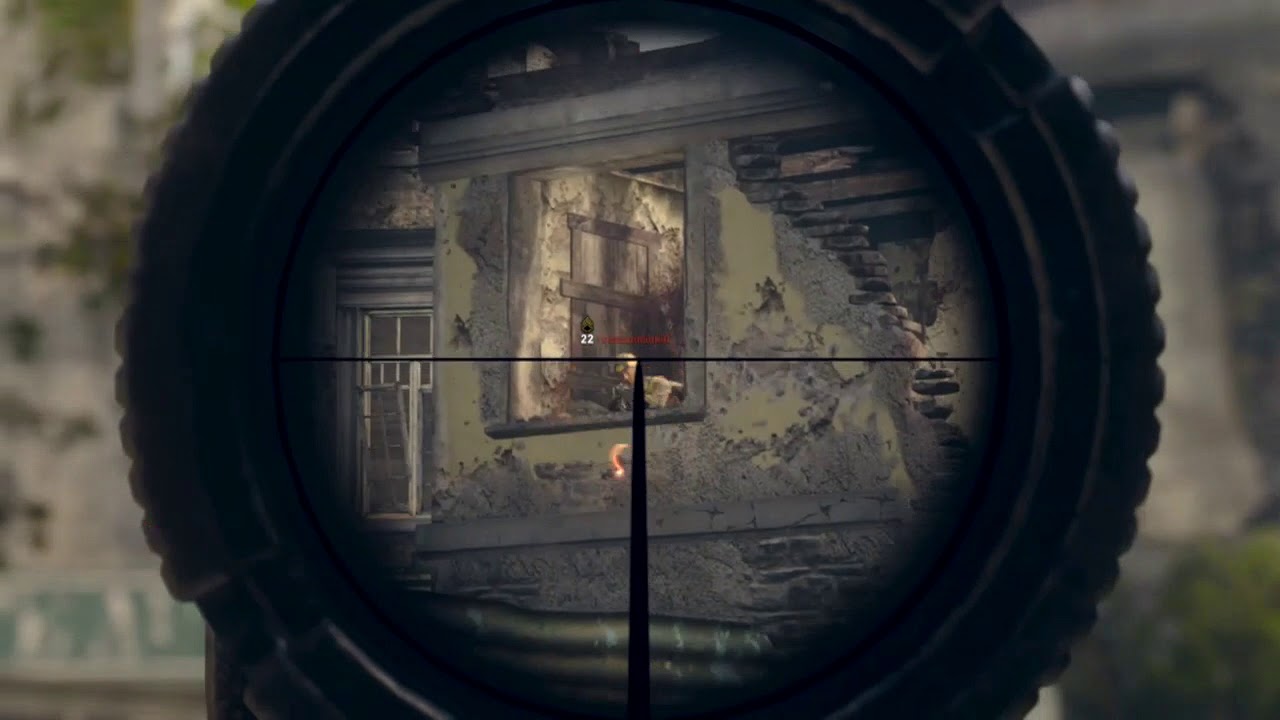 Call Of Duty: WW2 Quad Headshot With LEE ENFIELD SNIPER!! - YouTube