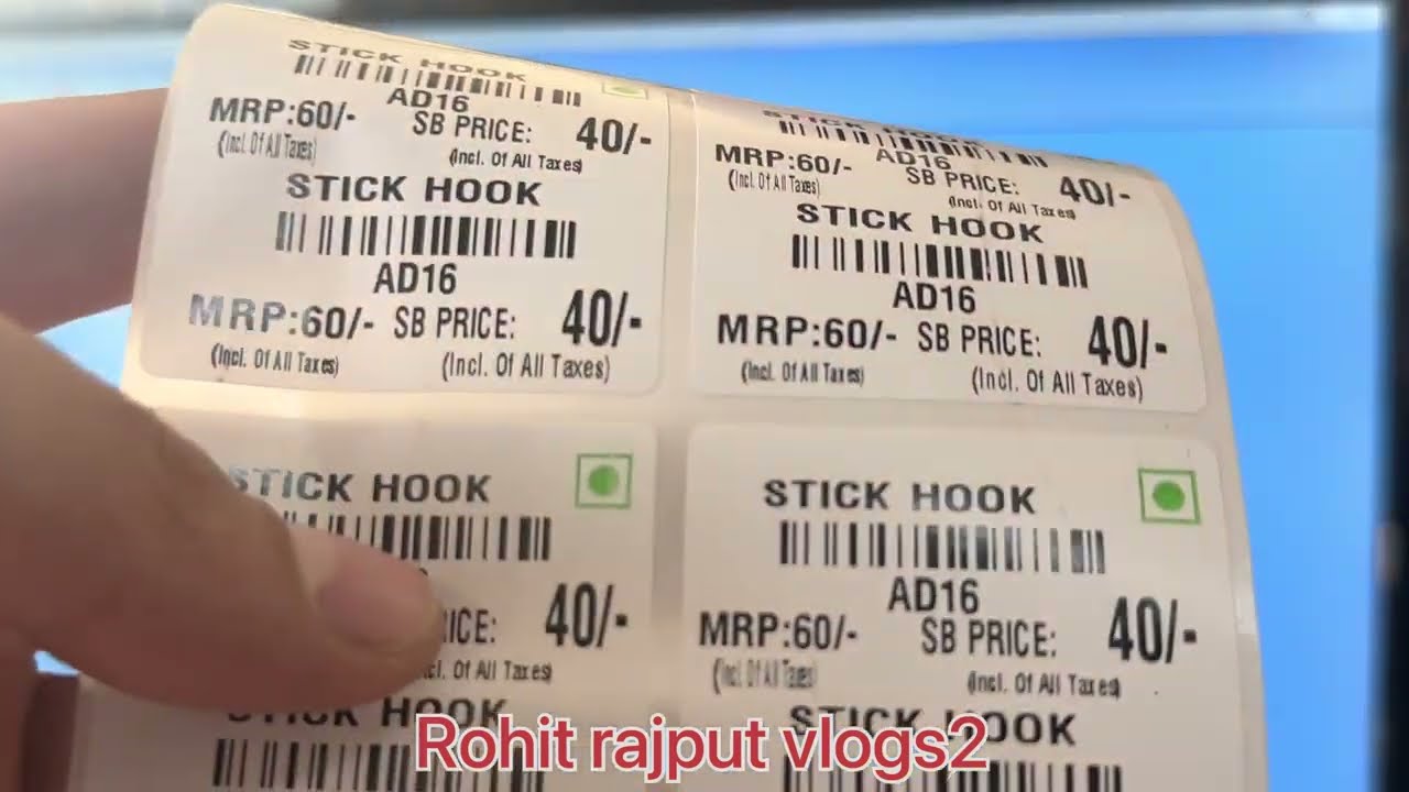 How to design barcode labels for supermarket,gift shop, cloth store and other retail&wholesale shop