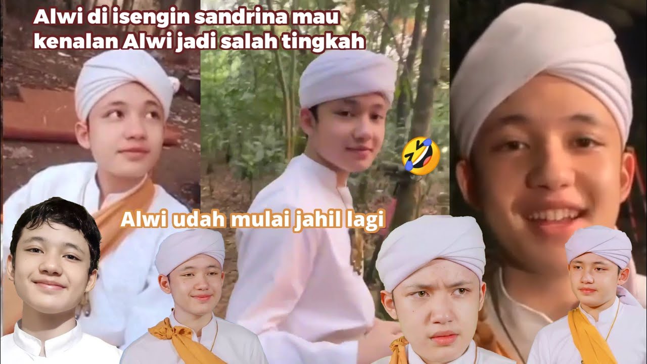 Kalo udah mulai syuting Alwi udah mulai jahil lagi 🤣🤣