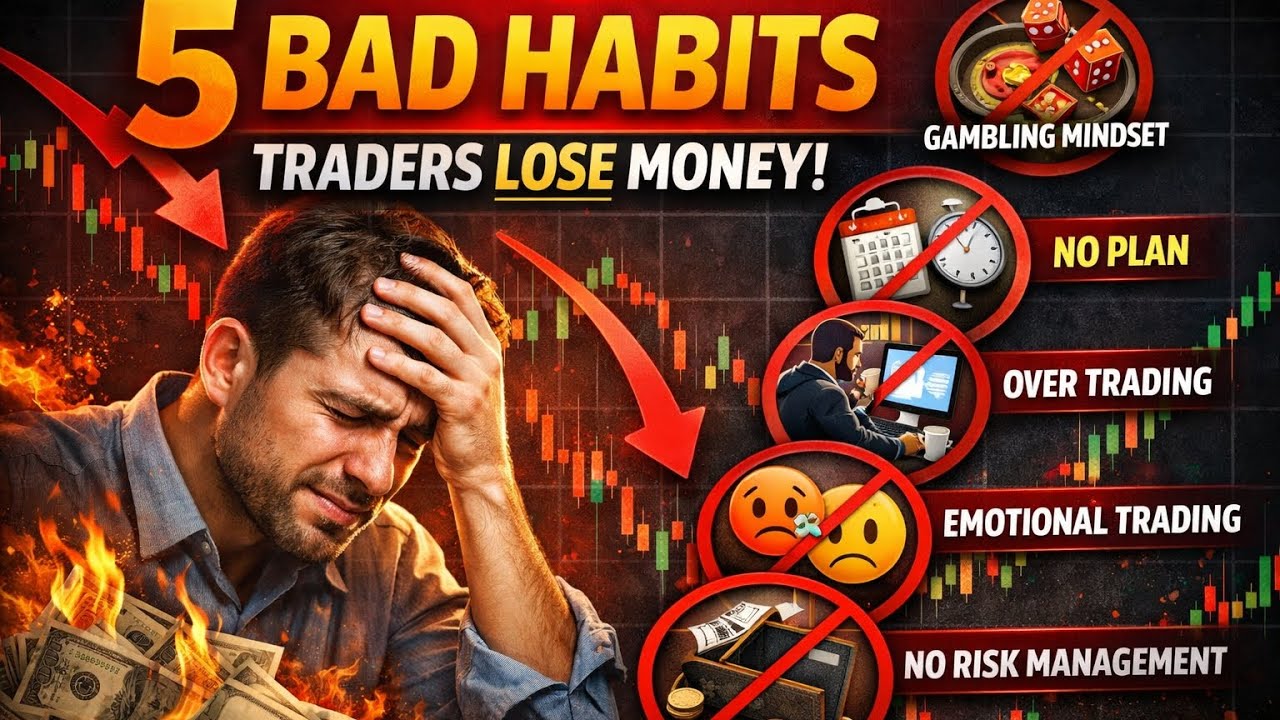 Emotional Control, Over Trading, No Risk managment 