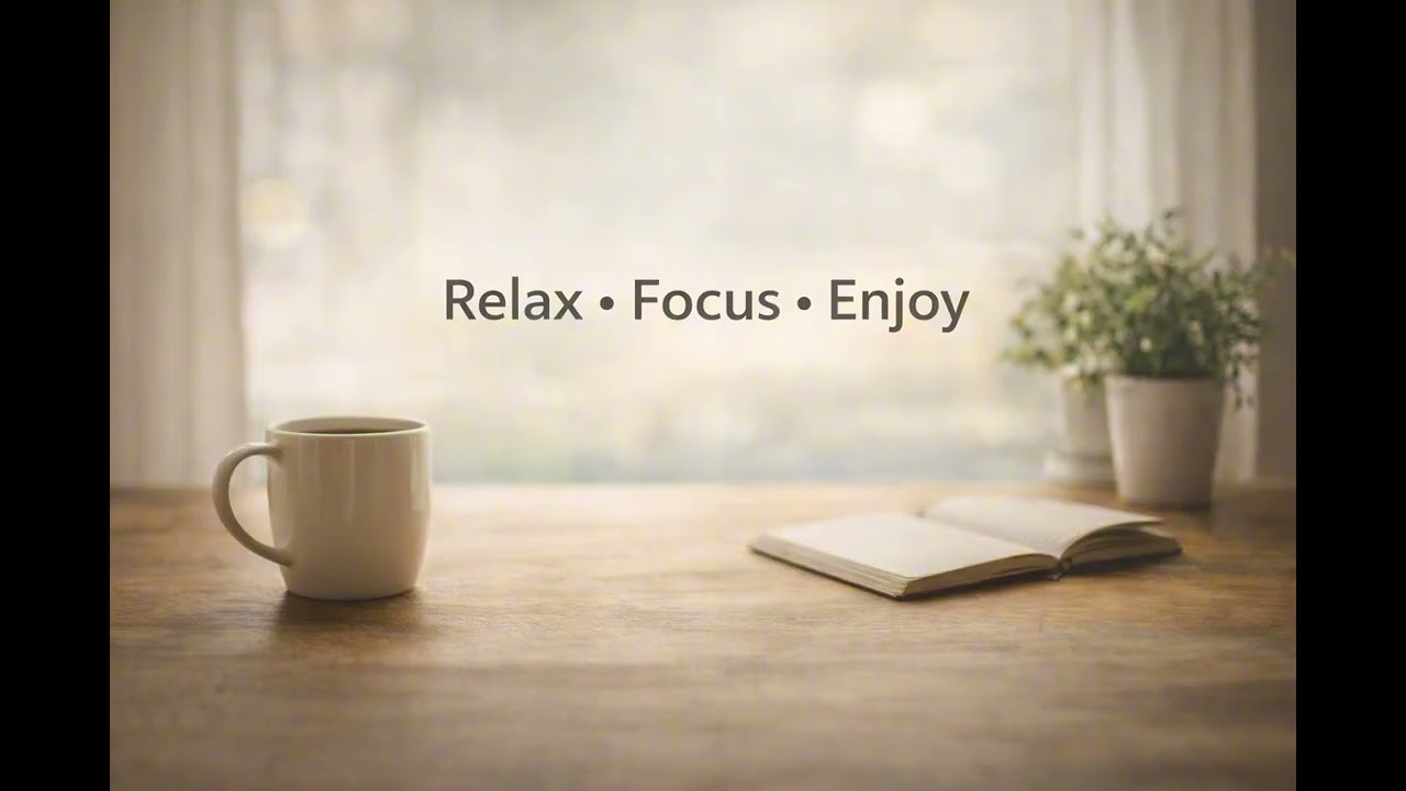 2 Hours Cozy Café Jazz ☕ Calm Background Music for Work & Afternoon Focus