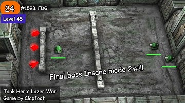 Final Boss Tank Hero: Lazer War 2 star!!!