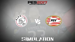 Pro Evolution Soccer 2017 (2016) - AFC Ajax vs PSV Eindhoven [Simulation]