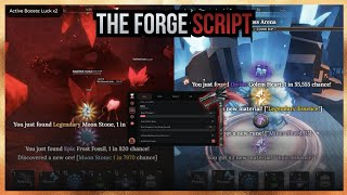 The Forge Script - Raven Cave Update Auto Farm New Rock & Mob Boss Em Exploit & More Feature