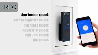 HM‑MA005｜3D Face Biometric Smart Lock｜Keyless Home Entry ✨ #smartlock