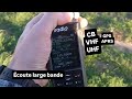 Iradio UV98 CB VHF UHF LA RADIO DE SURVIE ULTIME Test Sur Le Terrain mp3