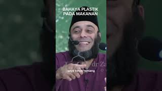 Bahaya kemasan plastik pada makanan panas. dr Zaidul Akbar