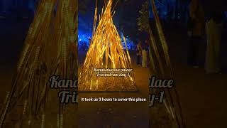 Trivandrum trip series #kanakunnu palace #lightshow #flowershow #vacation #vibes #travelling #family