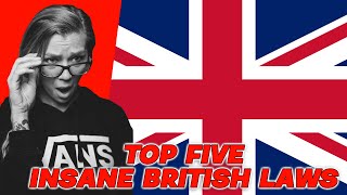 INSANE BRITISH LAWS AMERICAN REACTS AMANDA RAE
