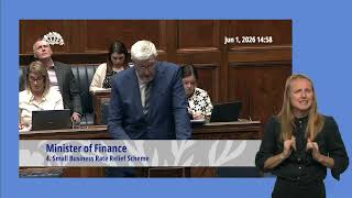 Question Time, Finance, Monday 1 June 2026 with BSL