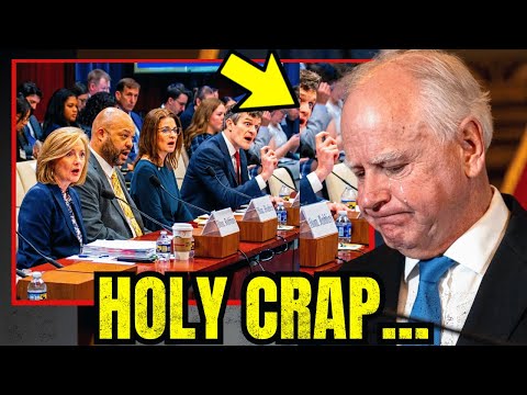 GUILTY! Room Goes DEAD SILENT As Walz 'Breaks Down' Admits EVERYTHING!