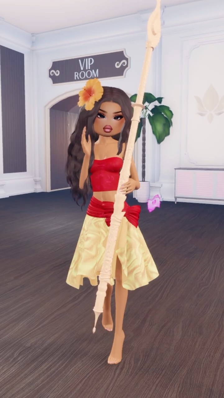 CÓMO CONVERTIRSE EN MOANA EN DRESS TO IMPRESS ROBLOX