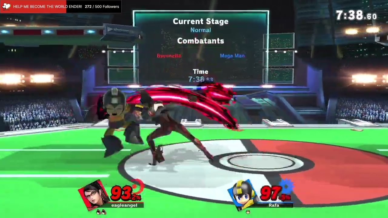 SALTY MEGAMAN USES LAG SWITCH