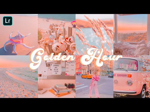 Golden Hour Preset | Lightroom Mobile Preset Free Dng | Golden Hour Preset