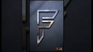 Logo Design Illustrator - Make Letter Logo Design - F Logo Monogram