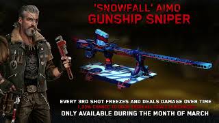 “Snowfall” AIMO  Gunship Sniper- March Weapon of the Month screenshot 3
