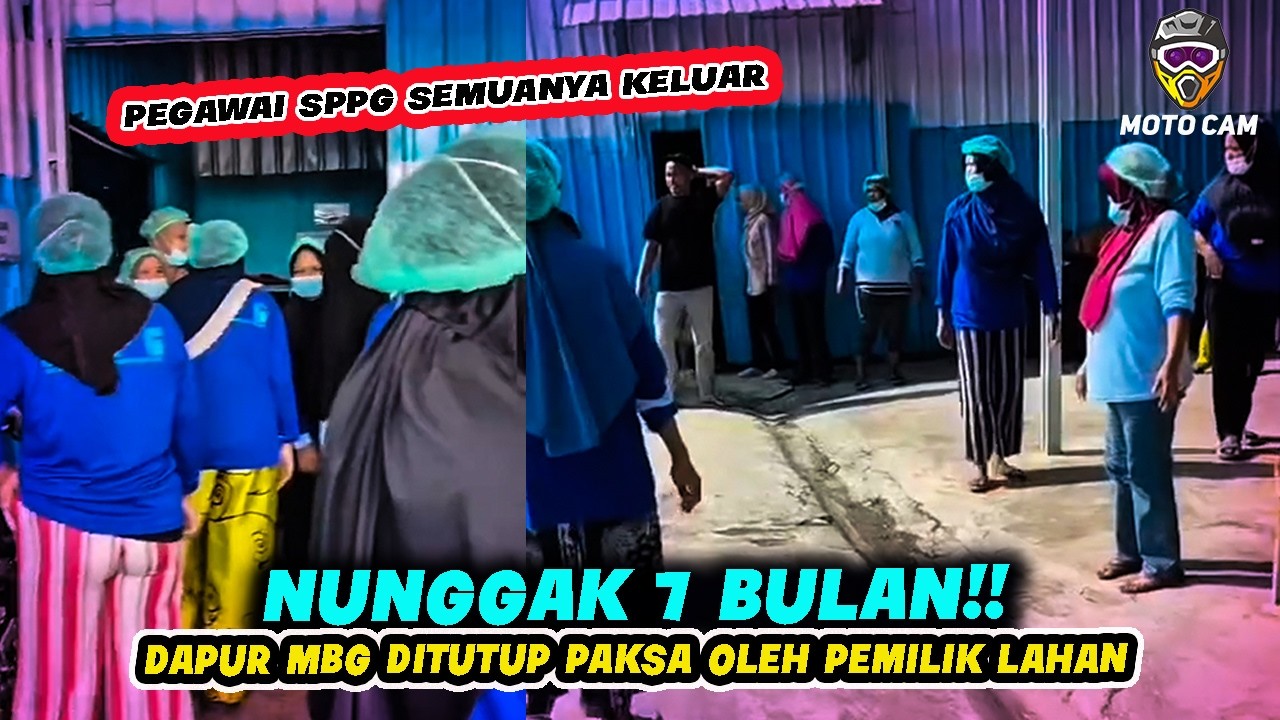 DAPUR MBG DITUTUP PAKSA‼️ Dapur MBG Nunggak Selama 7 Bulan, Pemilik Lahan Murka Usir Semua Pegawai
