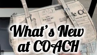 Shopping VLog - COACH Denim & News Print drop - Jan 2026
