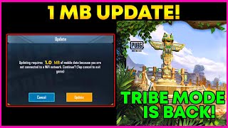 1 Mb Update in Pubg Mobile || Jungle Adventure Mode Is Back ! (Hindi)