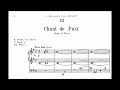 Capture de la vidéo Jean Langlais - Chant De Paix (Song Of Peace) - Score