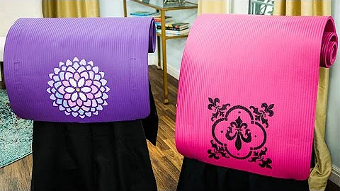 How To - Paige Hemmis' DIY Personalized Yoga Mats - Hallmark Channel