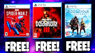How To Get ANY PS4/PS5 Games For Completely FREE! Download PS4/PS5 Games Without Paying (June 2024)