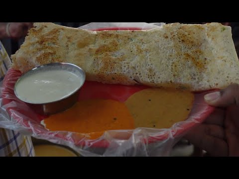 Crispy Onion Rava Dosai Making | Rava Dosa | Street Food