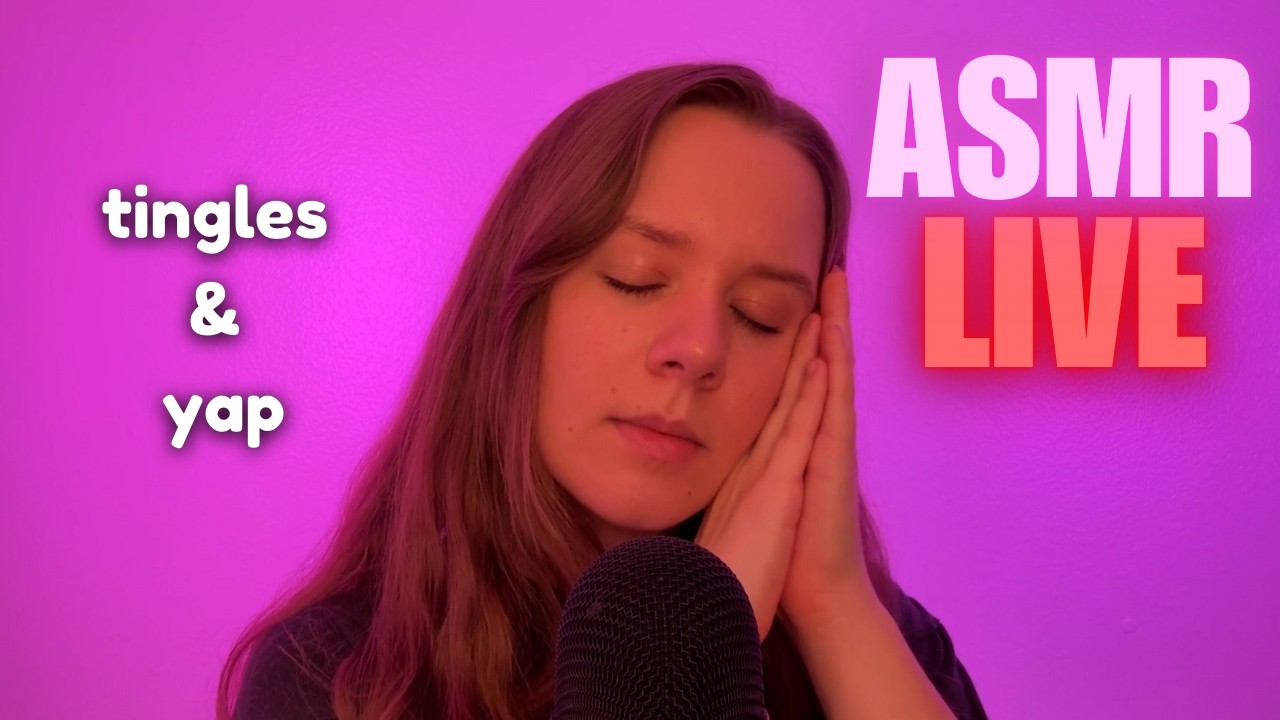 🔴MONDAY LIVE ASMR! Crazy Things Happened! Yap & Chill