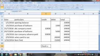 How to maintain accounts for small business in excel screenshot 4