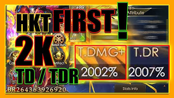 Legacy of Discord: ✌HKT First to reach 2K TD & TDR ❗ 264 Billion BR Stats Review [Pwitanto]