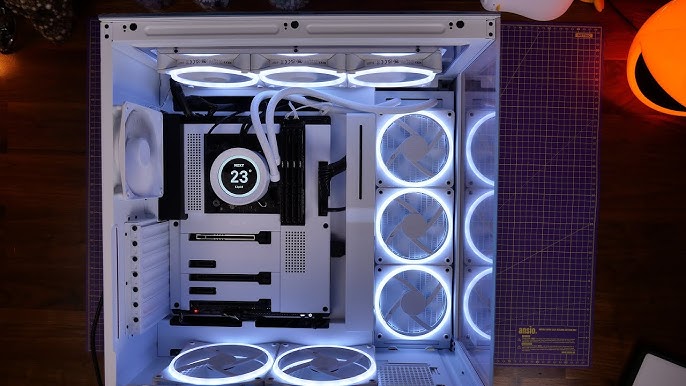 NZXT H9 Elite 4090 + 13900k Whiteout Build by weeniehut_jr - Intel Core  i9-13900K, GeForce RTX 4090, NZXT H9 Elite ATX Mid Tower - PCPartPicker