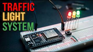 ​2 • ESP32 Traffic Light Control System | Interfacing & Code | Microcontrollers & IoT Lab PICT​