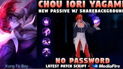 Chou KOF Lori Yagami No password full effect full sound real voice Chou Lori yagami | MLBB...