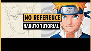 ​🔥 Naruto Sketch: No Reference Challenge! ✍️