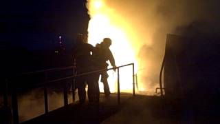 Houma Fire Department A Shift Training Field Drill 002.AVI