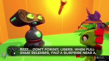 Yooka-Laylee Toybox Demo Full Game Easter Egg Hint!