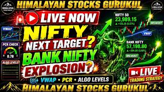Live Technical Analysis: Nifty & Bank Nifty Trading Strategy, VWAP, PCR & Algo Levels