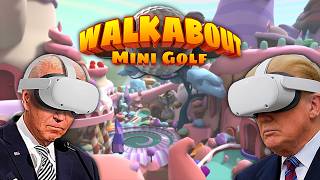 Full US Presidents Play Walkabout Mini Golf (PART 3 News