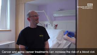 Chemotherapy Treatment at Harrogate District Hospital with subtitles