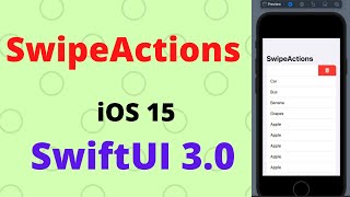 Famous How to use Swipe Actions by using list in SwiftUI 3.0 Net Worth