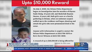 Kern Secret Witness offering rewards for information in 6 Delano homicide investigations